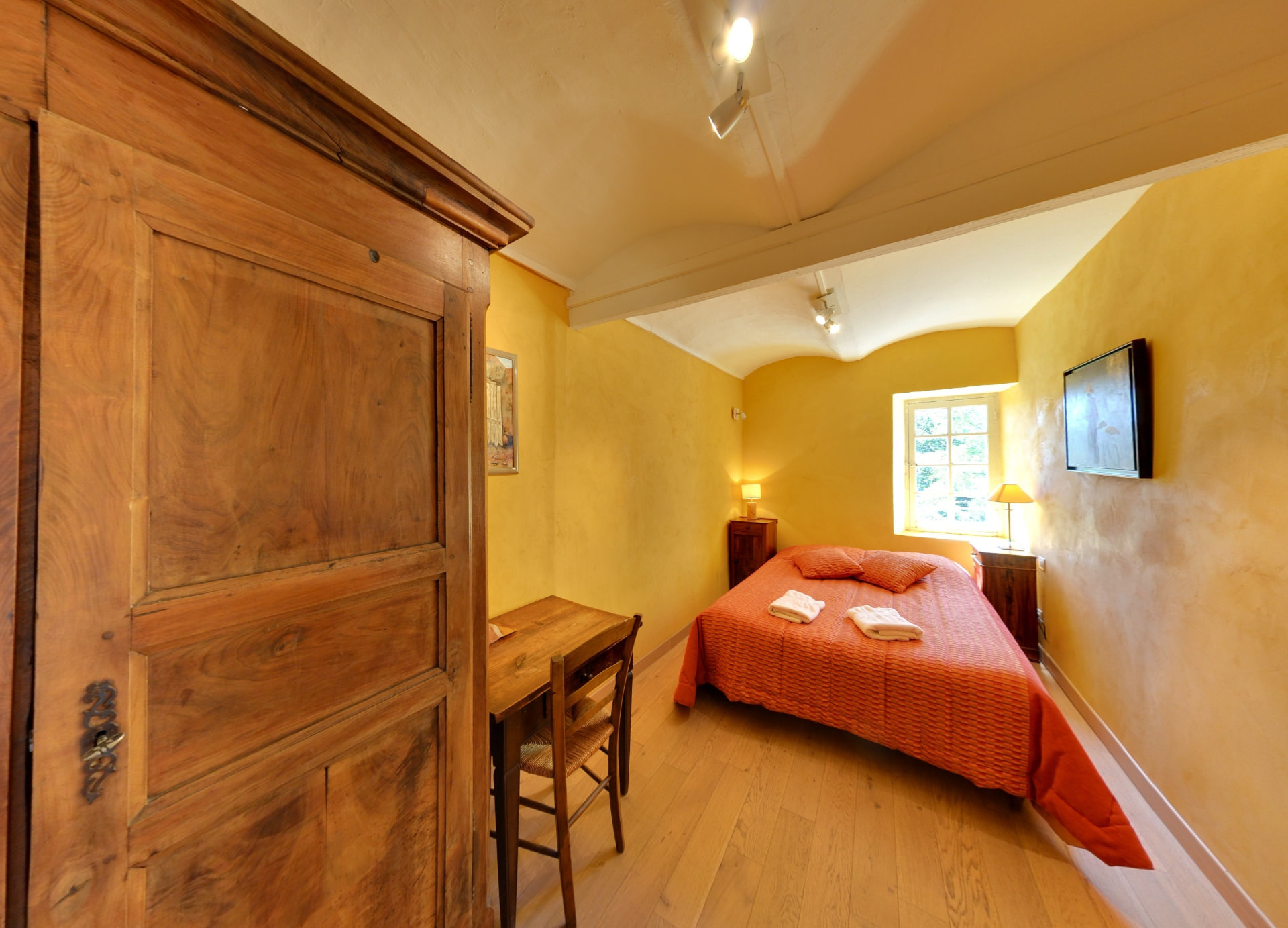 Une chambre du gîte