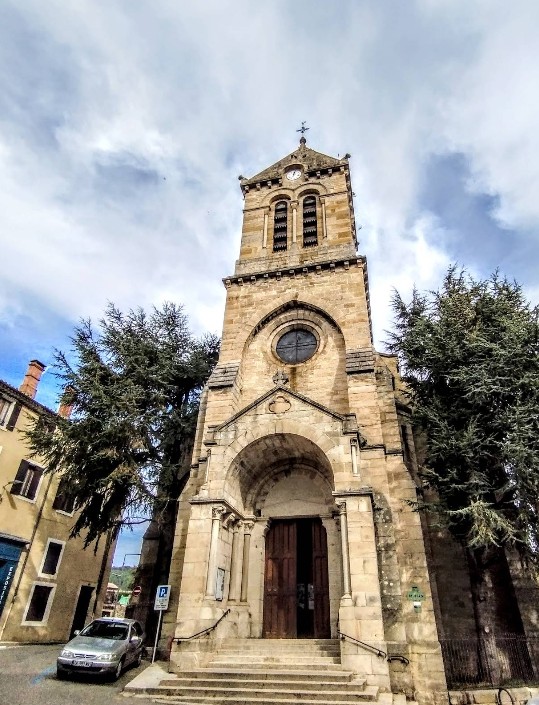L'église de Privas, autre vue